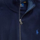Polo Ralph Lauren Men's Pima Cotton Full Zip Jumper - Hunter Navy - S