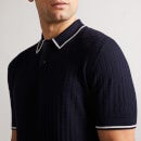 Ted Baker Pitfield Knitted Polo Shirt - 2/S