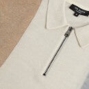 Ted Baker Swansea Vertical Stripe Wool Polo Shirt