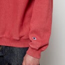 Champion Men's Garment Dyed Hoodie - Red - S