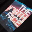 The North Face Girl's Cropped Graphic T-Shirt - Black - 7-8 Years