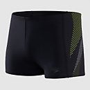 Men's Tech Panel Aquashorts Black/Green