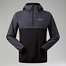 Men's Corbeck Windproof Jacket - Grey / Black