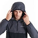 Men's Corbeck Windproof Jacket - Grey / Black