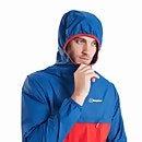 Men's Corbeck Windproof Jacket - Red / Blue