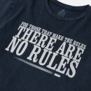 Peaky Blinders For Those That Make The Rules, There Are No Rules Men's T-Shirt - Navy Acid Wash