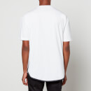 BOSS Athleisure 6 Contrast-Tipped Cotton-Blend Jersey T-Shirt - S