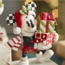 Disney Traditions Christmas Mickey Mouse with Presents Figurine
