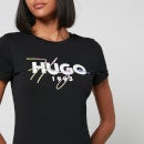 HUGO Women's The Slim Tee 19 T-Shirt - Black