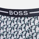 BOSS Bodywear Three-Pack Cotton-Blend Stretch-Jersey Boxer Briefs - S
