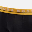BOSS Bodywear Three-Pack Cotton-Blend Stretch-Jersey Boxer Briefs - S