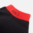 BOSS Bodywear Rainbow Cuff Stretch Cotton Ankle Socks - 39-42