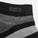 BOSS Bodywear Two-Pack Cotton-Blend Ankle Socks - 39-42