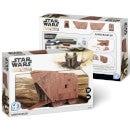 Star Wars: The Mandalorian Sandcrawler Paper Core 3D Puzzle Model
