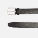 BOSS Logo-Embossed Leather Belt - 85cm