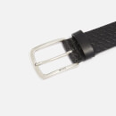 BOSS Logo-Embossed Leather Belt - 85cm