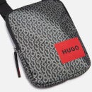 HUGO Men's Ethon North South Zip Bag - Black