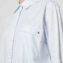 Tommy Hilfiger Oversized Cotton Shirt - EU 34/UK 6