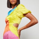 Olivia Rubin Women's Mathilde Colourblock Mini Dress - Colourblock - UK 6