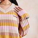 Women's Stripe Cropped Knit Multi