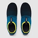 Zapatillas de agua Surfknit Pro para hombre, azul/negro