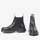 Barbour International Morgan Chunky Leather Chelsea Boots - UK 3