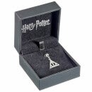 Kellica Harry Potter Sterling Silver Deathly Hallows Slider Charm with Crystal Elements