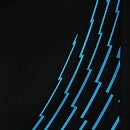 Aquashort con logotipo Medley para hombre, negro/azul