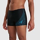 Pantaloncino da bagno Aquashort Medley Logo da uomo Nero/Blu