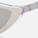 Vivienne Westwood Women's Anouk Cat Eye Acetate Sunglasses - Crystal