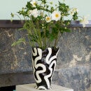HAY Jessica Hans Shadow Vase - Black and White
