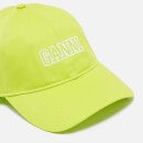 Ganni Software Logo-Embroidered Organic Cotton Baseball Cap
