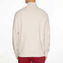 Tommy Hilfiger Men's Arch Logo Casual Half-Zip Sweatshirt - Beige - S