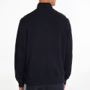 Tommy Hilfiger Arch Logo Organic Cotton-Blend Half-Zip Sweatshirt - L