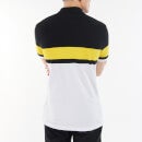 Barbour International Attach Striped Cotton-Piqué Polo Shirt - S
