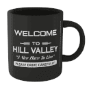Back To The Future Welcome To Hill Valley Mug - Black