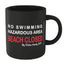 Jaws Beach Closed Mug - Black