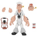 Popeye Classics 1/12 Scale Action Figure - Popeye (White Sailor Suit)