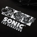 Sweat à capuche Sonic Trio - Noir