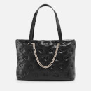 Love Moschino Heart Quilted Faux Leather Tote Bag