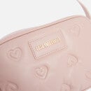Love Moschino Quilted Heart Faux Leather Camera Bag