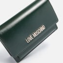 Love Moschino Women's Logo Cross Body Bag - Green