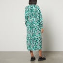 Baum Und Pferdgarten Women's Abilene Dress - Flowding Flower Green - EU34/UK6