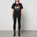 MICHAEL Michael Kors Women's Pride Rhinestone Rainbow Bf T-Shirt - Black - XS