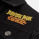 Luke Preece x Jurassic Park An Adventure 65 Million Years In The Making Unisex Denim Jacket- Black