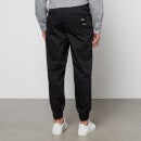 Armani Exchange Brand Appliqué Cotton-Blend Twill Trousers - W30