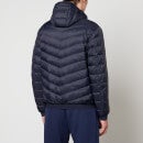 Armani Exchange Quilted Shell Down Hooded Jacket - S