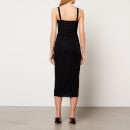 Helmut Lang Women's Twist Crepe Dress - Black - S