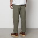 Farah Men's Hawtin Patch Hopsack Trousers - Vintage Green - W30/L32
