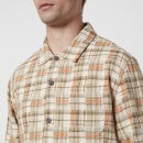 Farah Men's Maverick Jaquard Shirt - Farah Orange - S